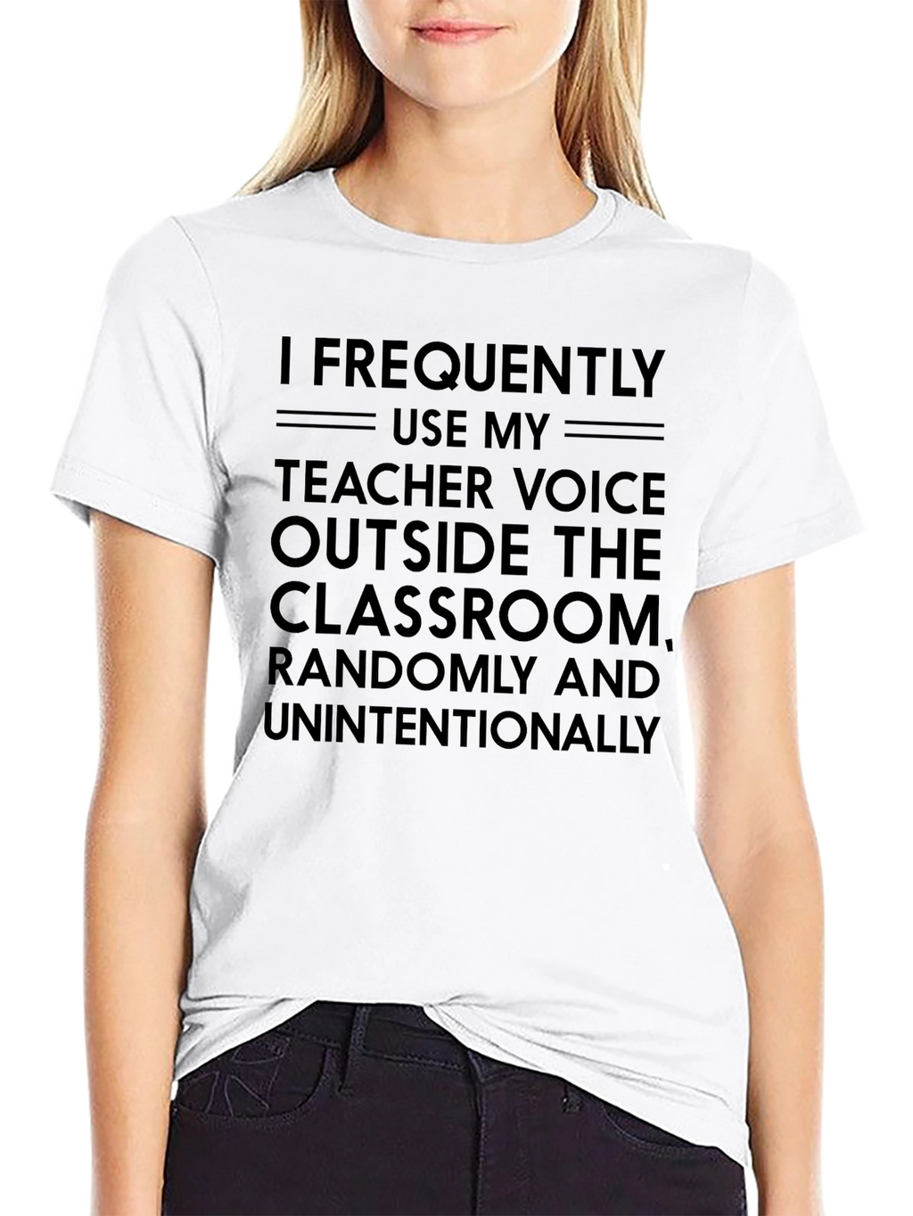 Teacher Voice T-Shirt - Funny Teacher Gift