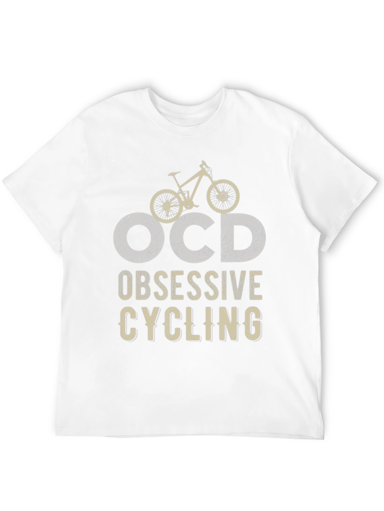 OCD Obsessive Cycling Graphic Tee - Bike Lover Shirt