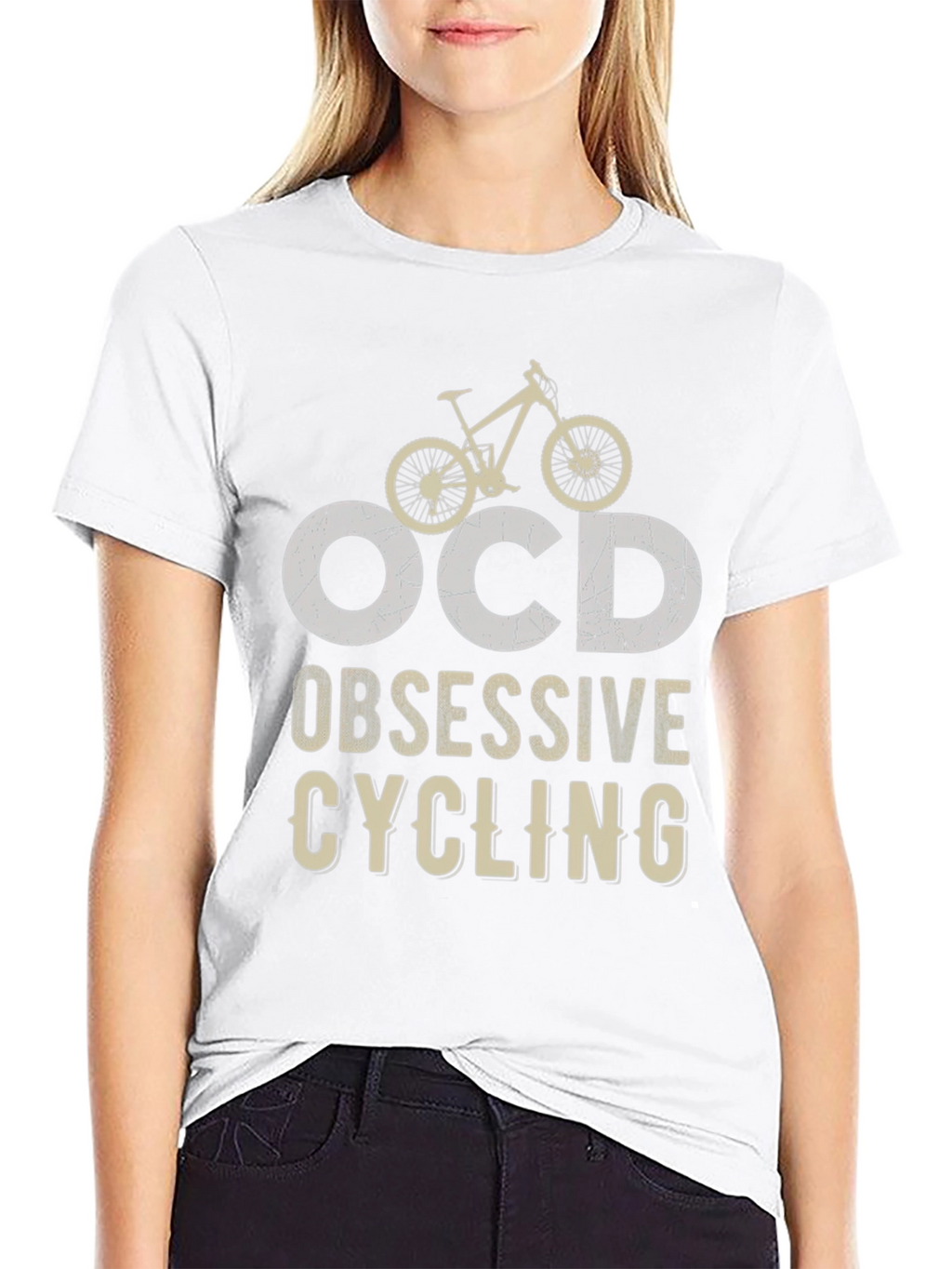 OCD Obsessive Cycling Graphic Tee - Bike Lover Shirt