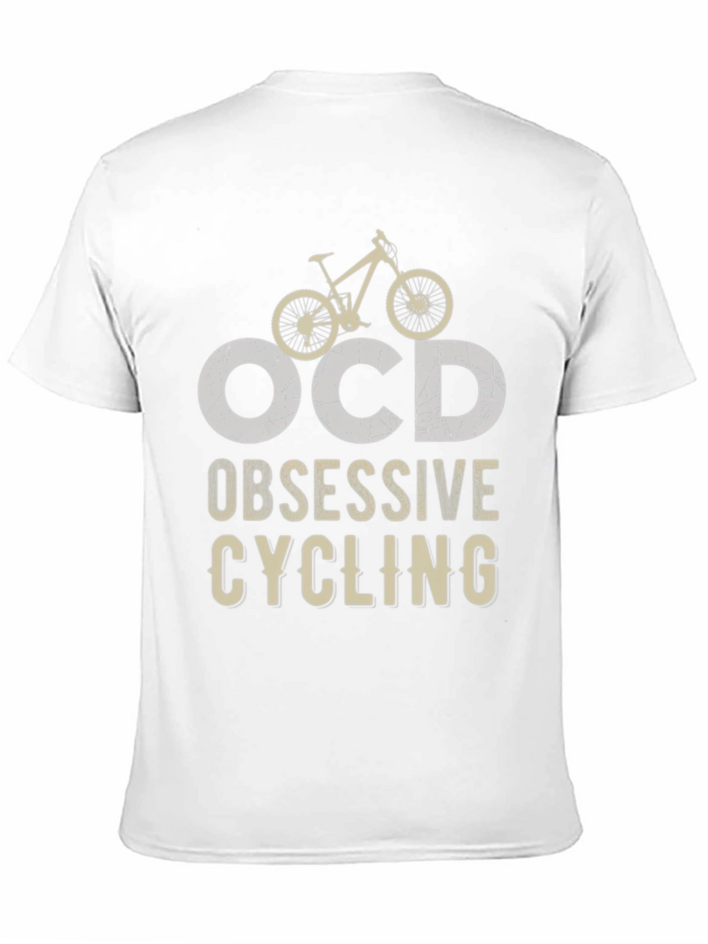 OCD Obsessive Cycling Graphic Tee - Bike Lover Shirt