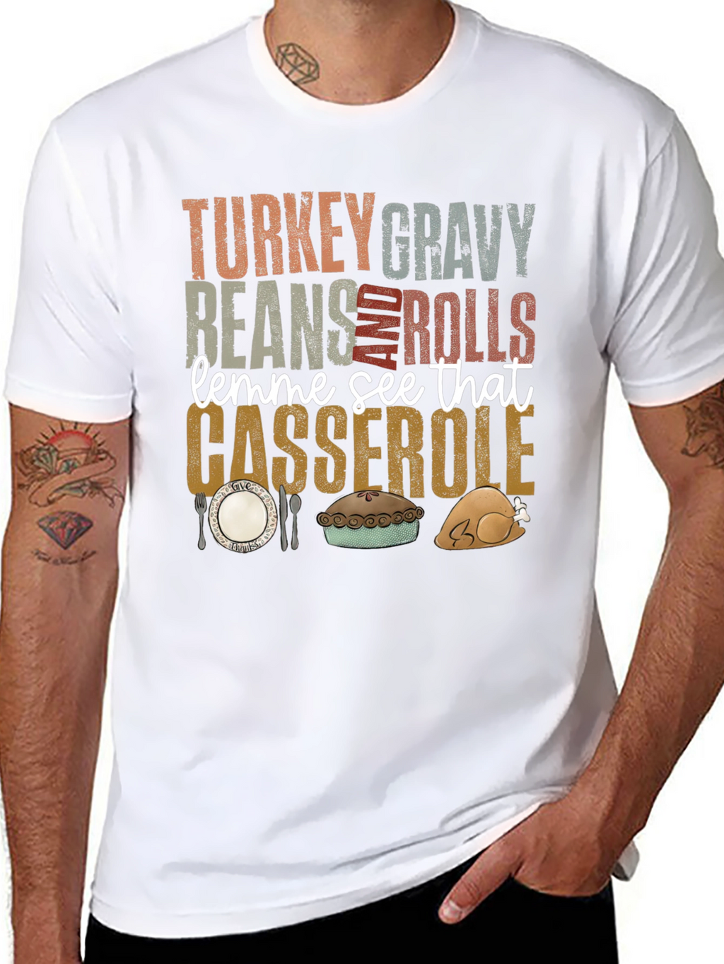 Thanksgiving Feast T-Shirt - Turkey Gravy Casserole