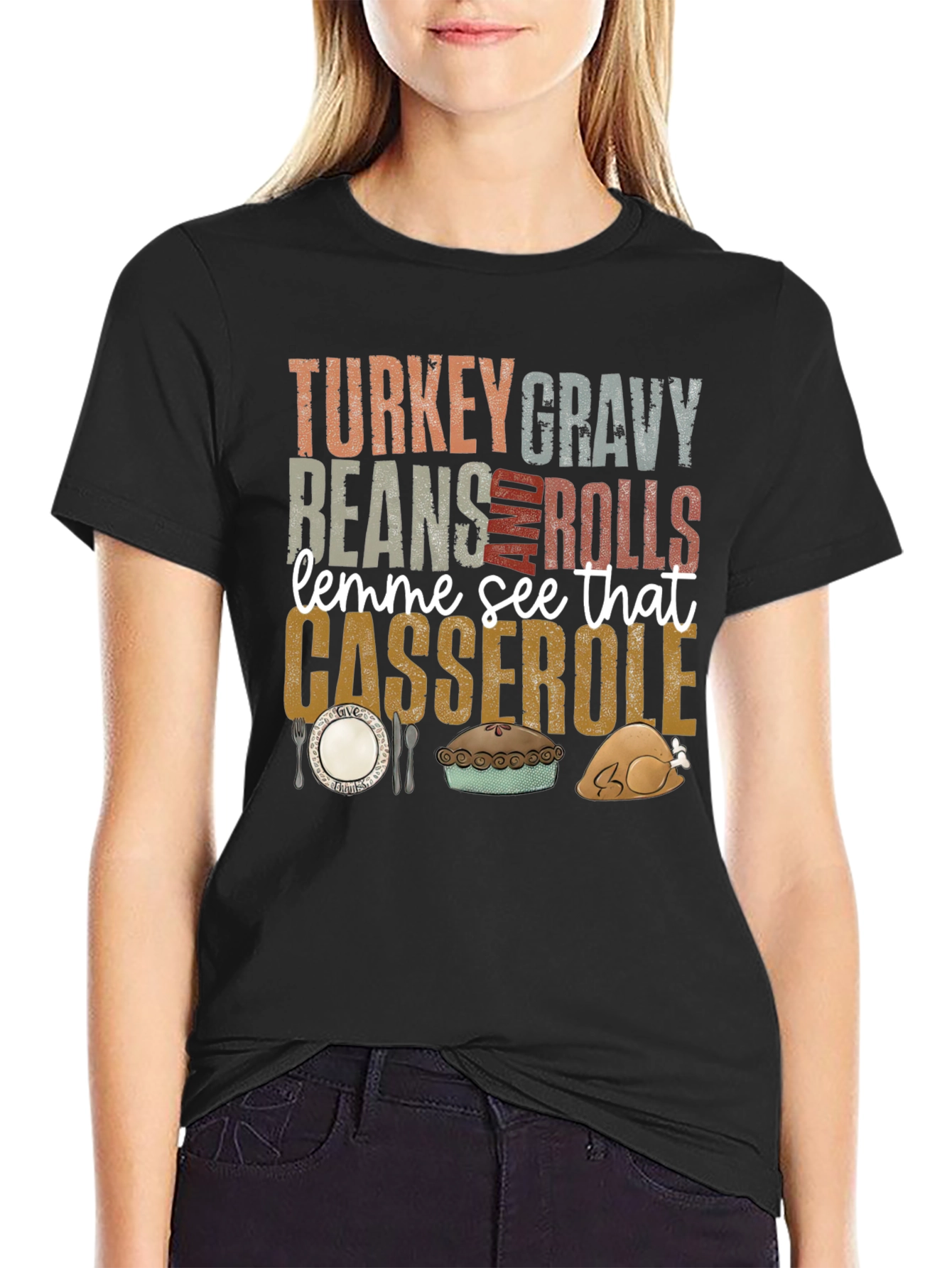 Thanksgiving Feast T-Shirt - Turkey Gravy Casserole