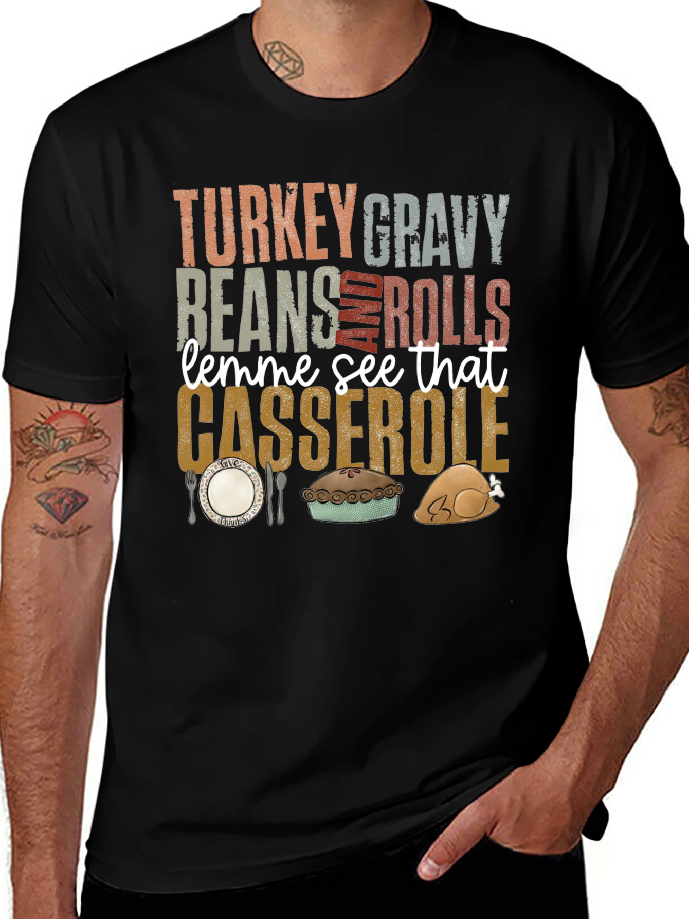 Thanksgiving Feast T-Shirt - Turkey Gravy Casserole