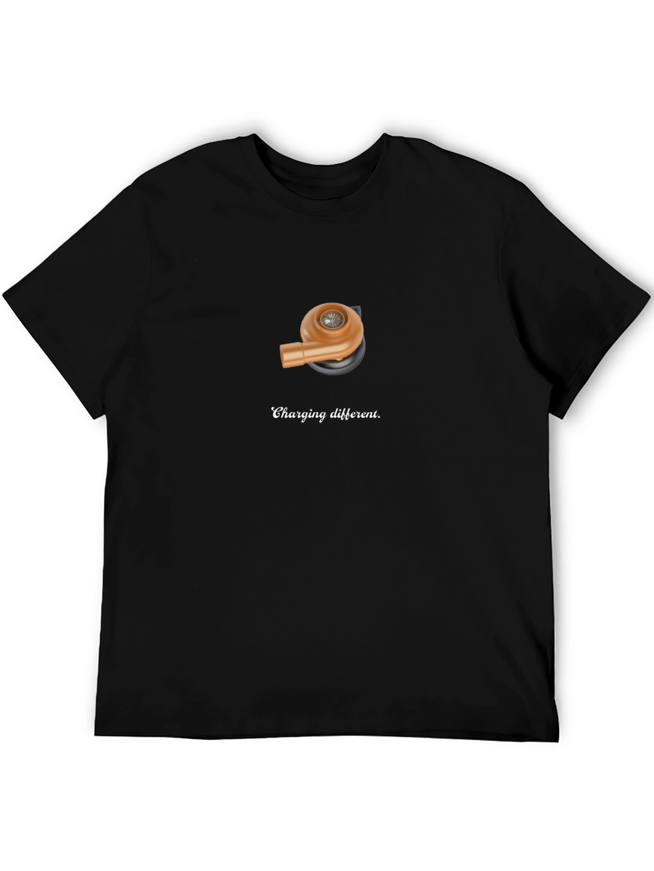 Charging Different T-Shirt - Turbo Design