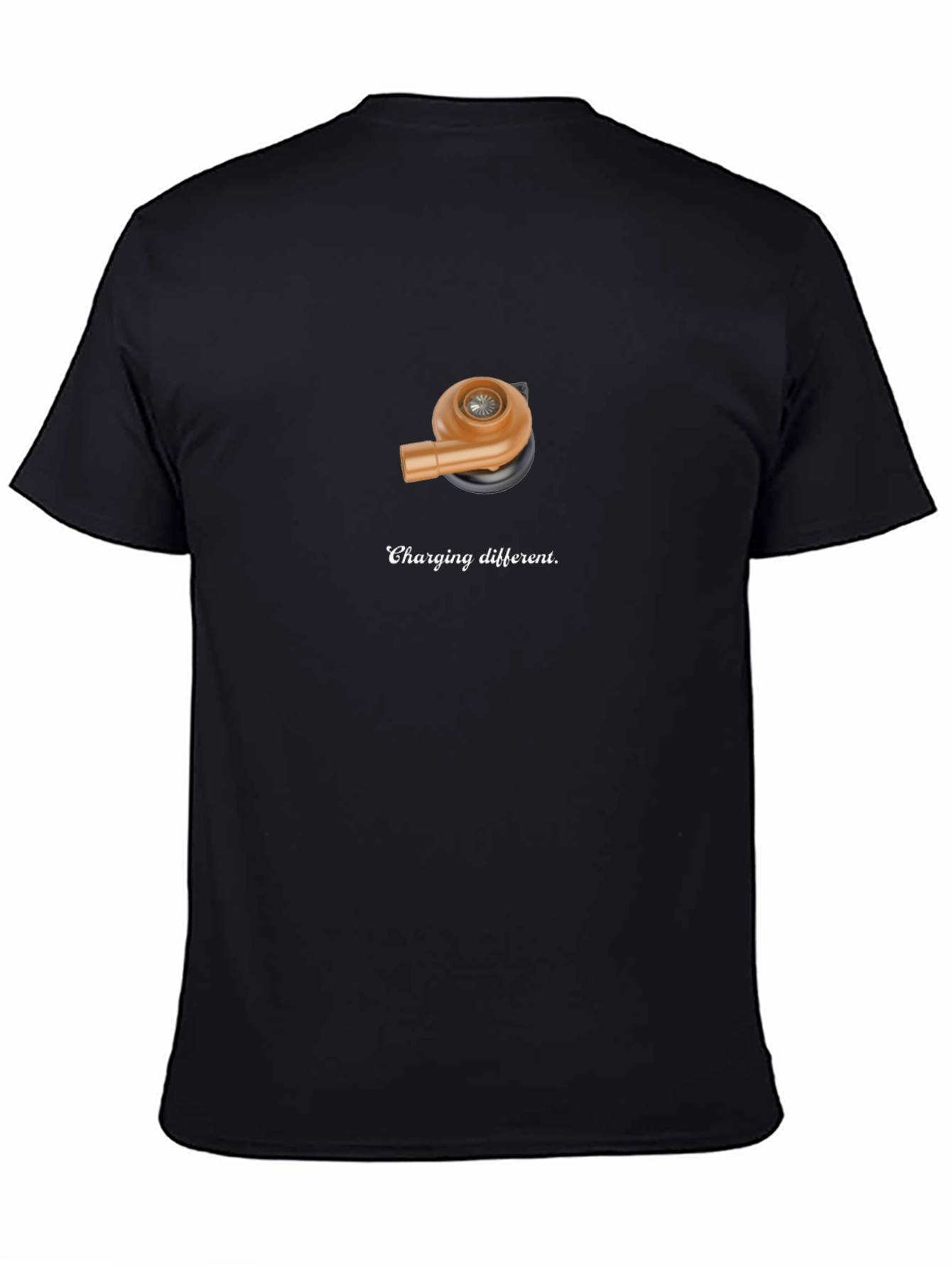 Charging Different T-Shirt - Turbo Design
