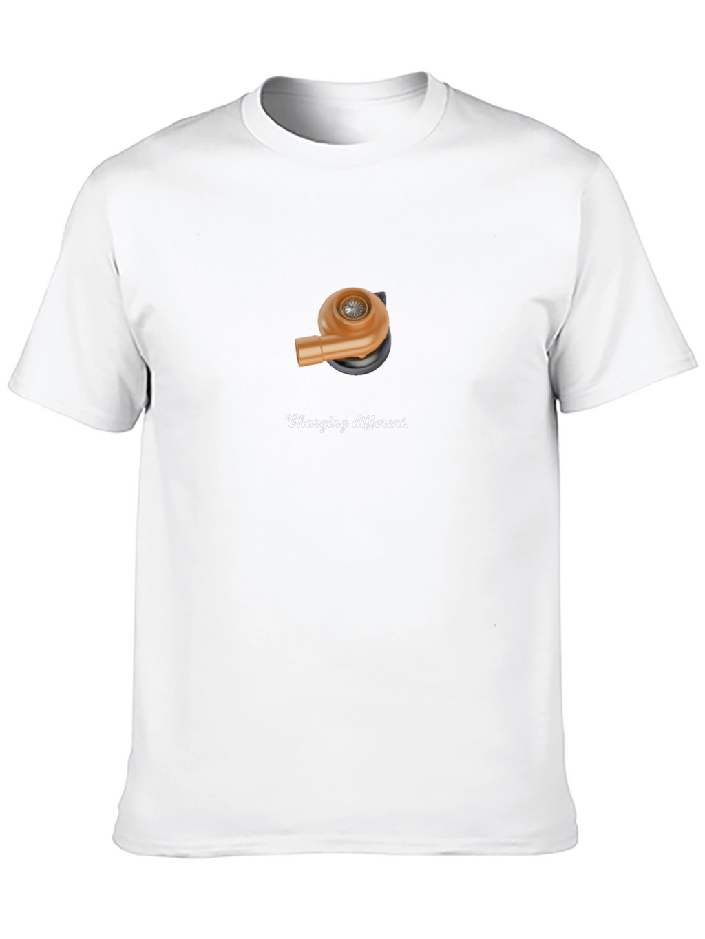 Charging Different T-Shirt - Turbo Design
