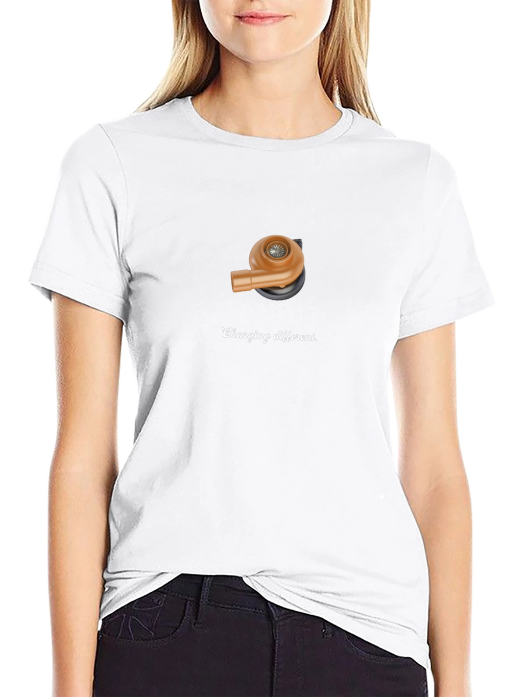 Charging Different T-Shirt - Turbo Design