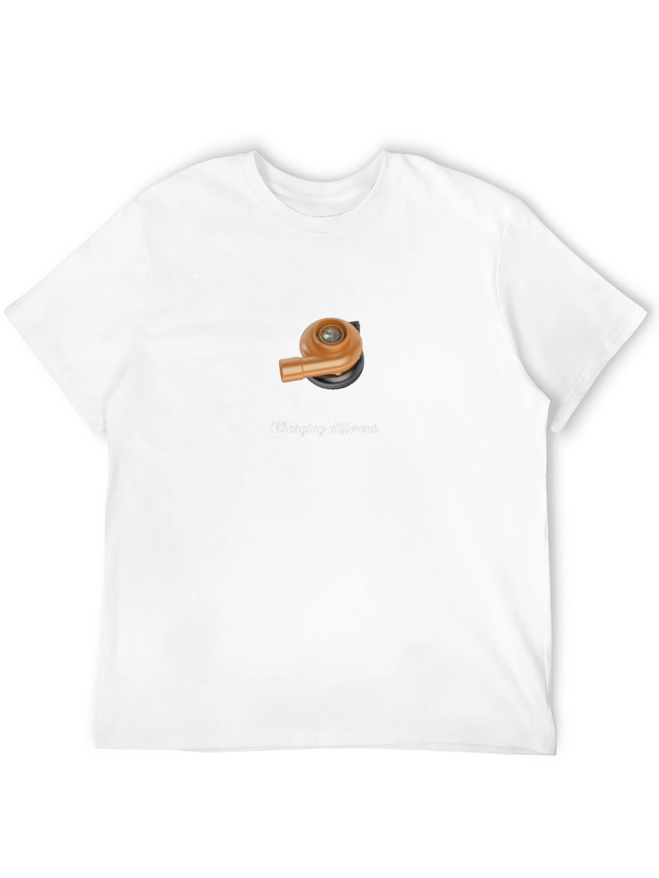 Charging Different T-Shirt - Turbo Design