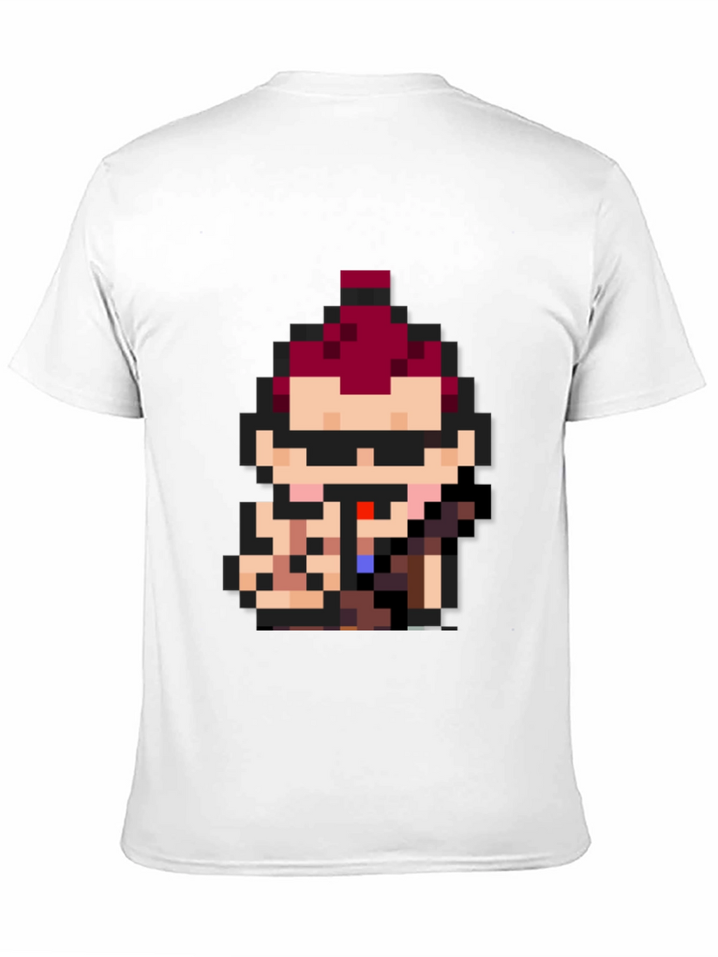 Pixel Art Character Black Tee