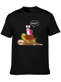 Sloth Turtle Snail Graphic Tee - Wheeee!