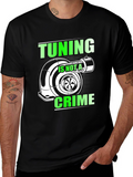 Tuning Is Not A Crime Graphic T-Shirt