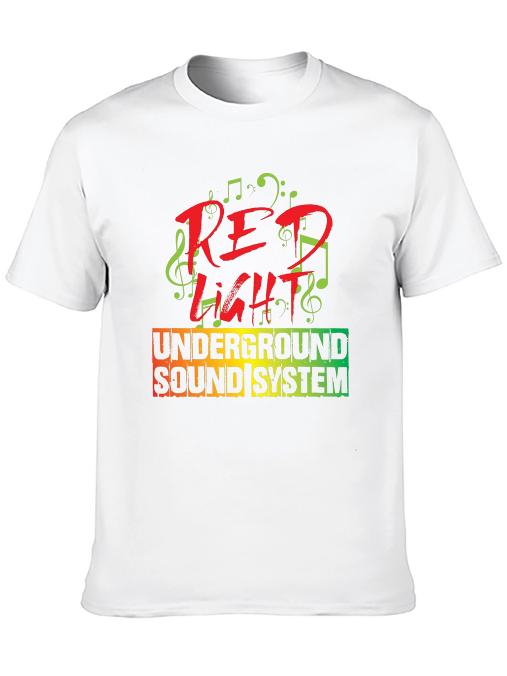 Red Light Underground Sound System T-Shirt