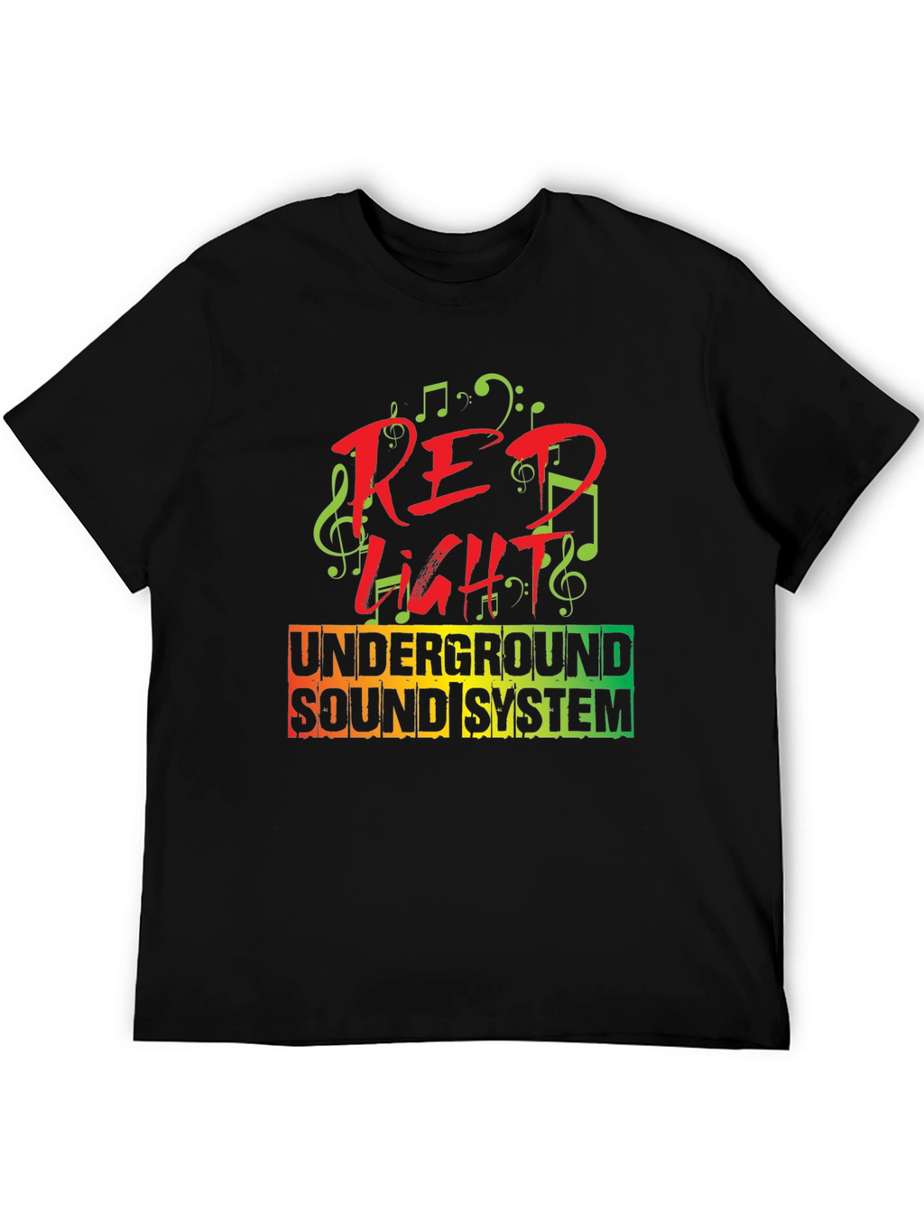 Red Light Underground Sound System T-Shirt