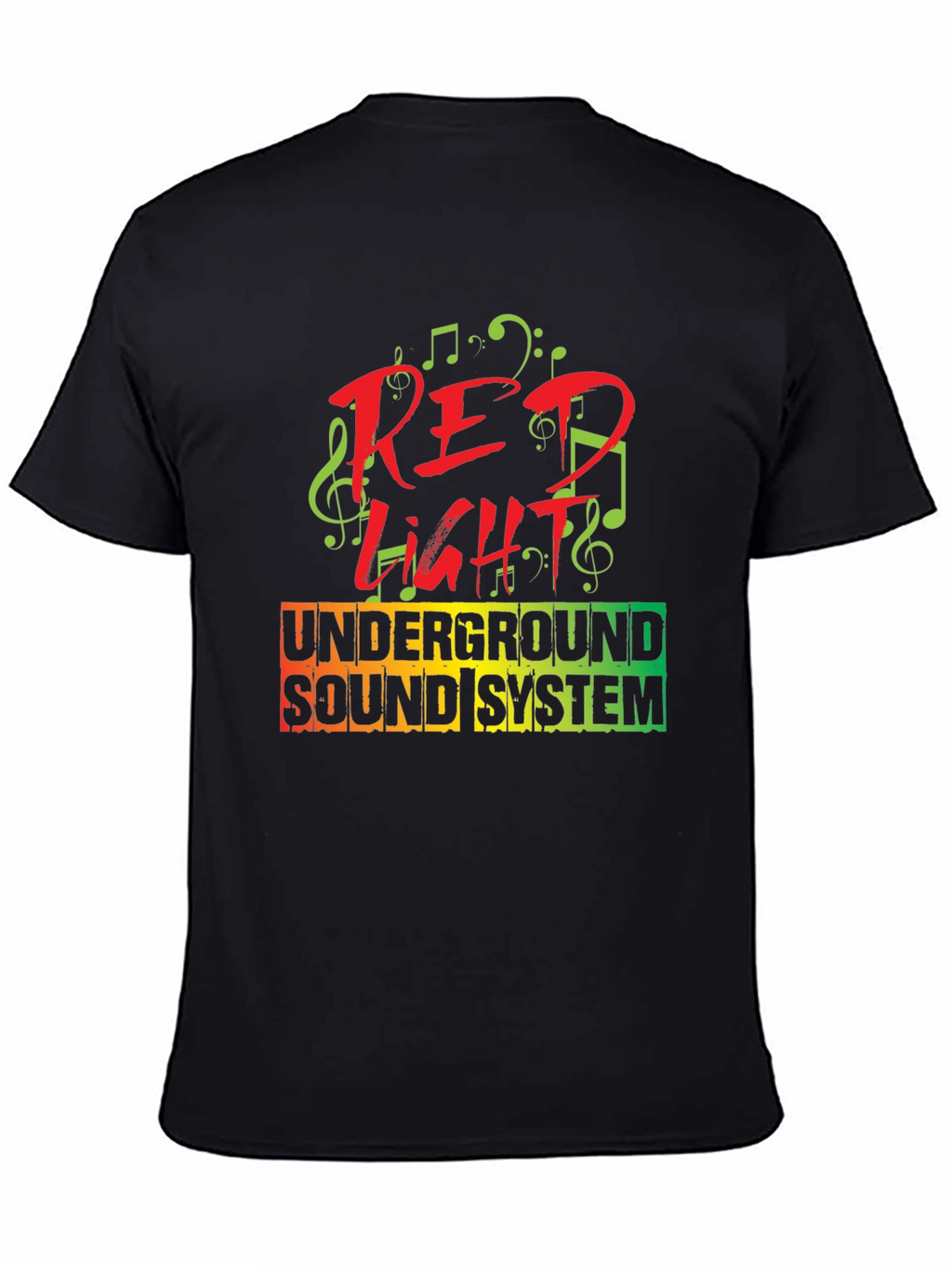 Red Light Underground Sound System T-Shirt