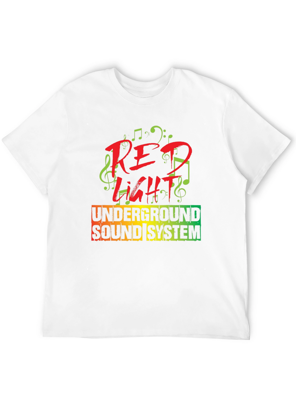 Red Light Underground Sound System T-Shirt