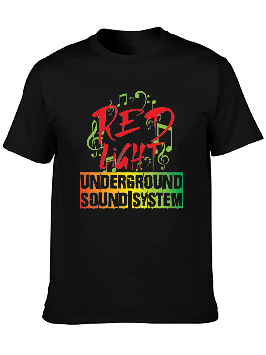 Red Light Underground Sound System T-Shirt