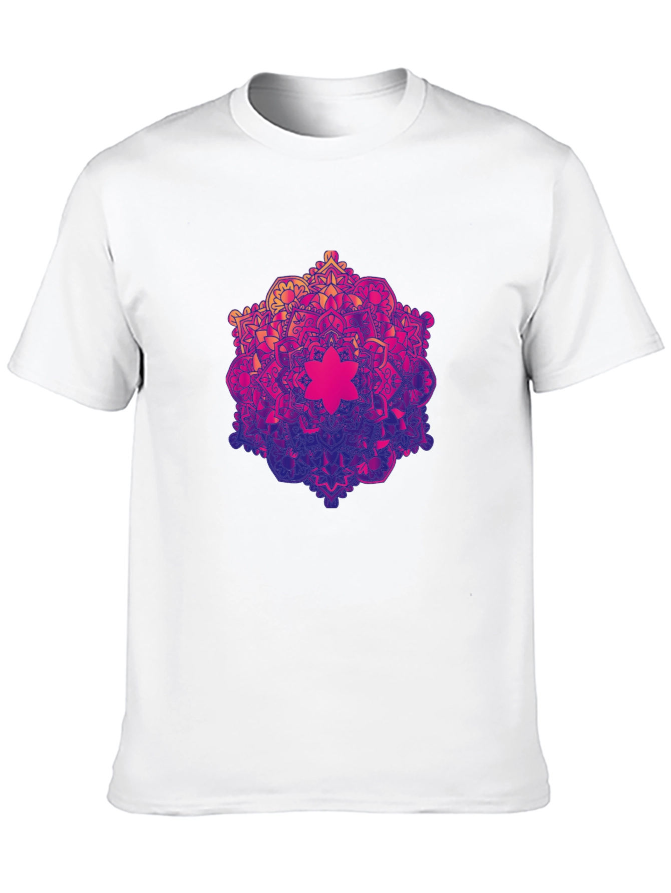 Geometric Mandala Graphic Tee - Stylish & Unique Design