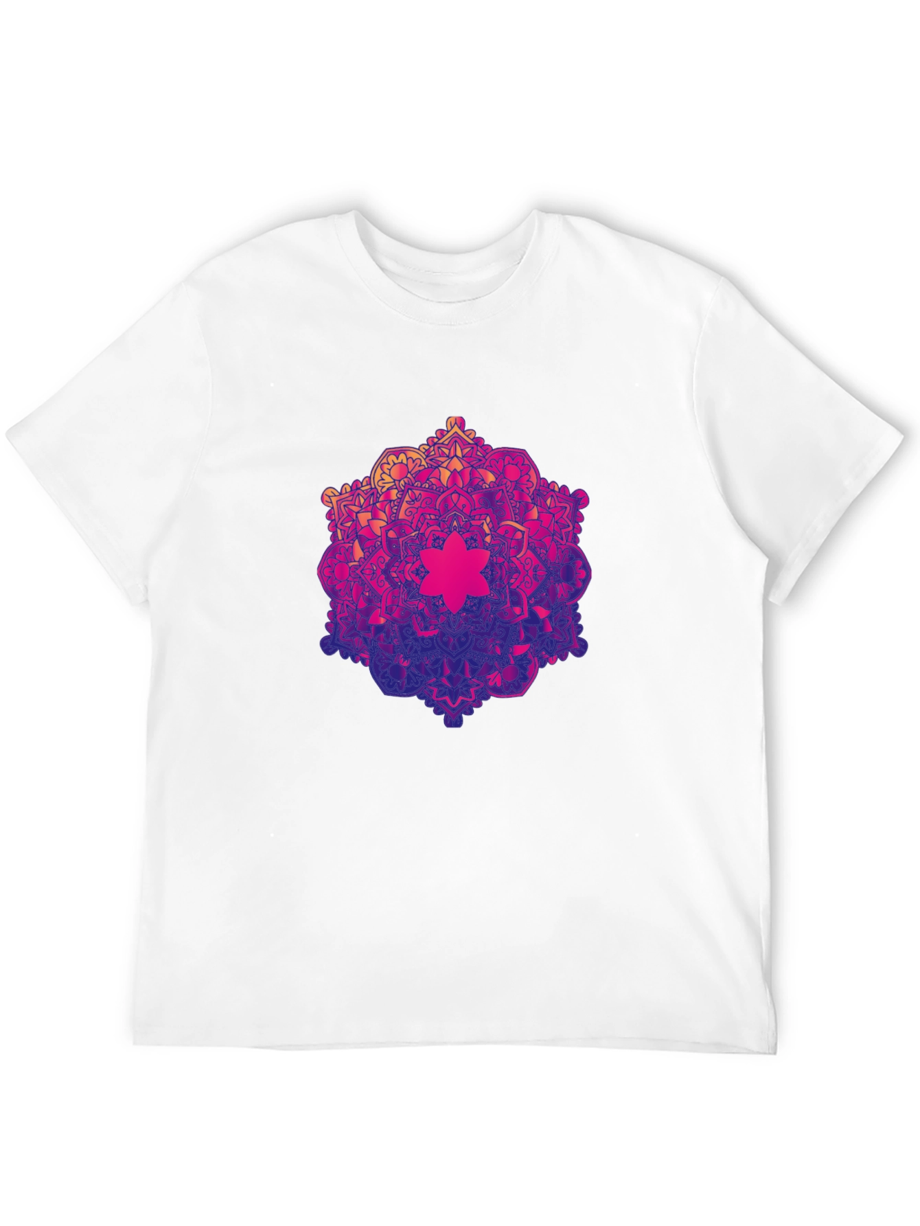 Geometric Mandala Graphic Tee - Stylish & Unique Design