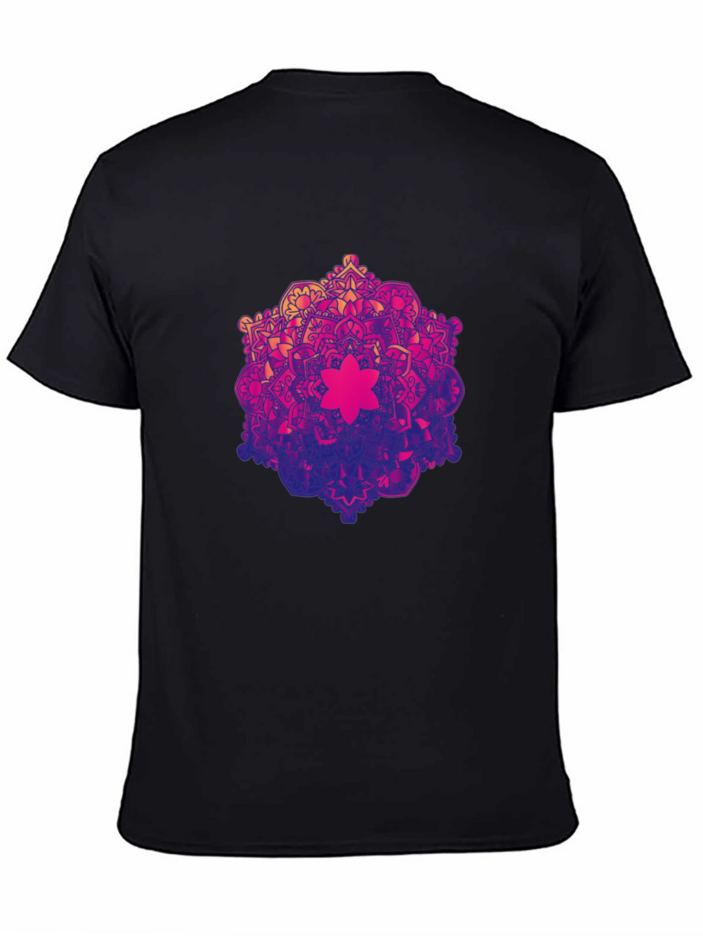 Geometric Mandala Graphic Tee - Stylish & Unique Design