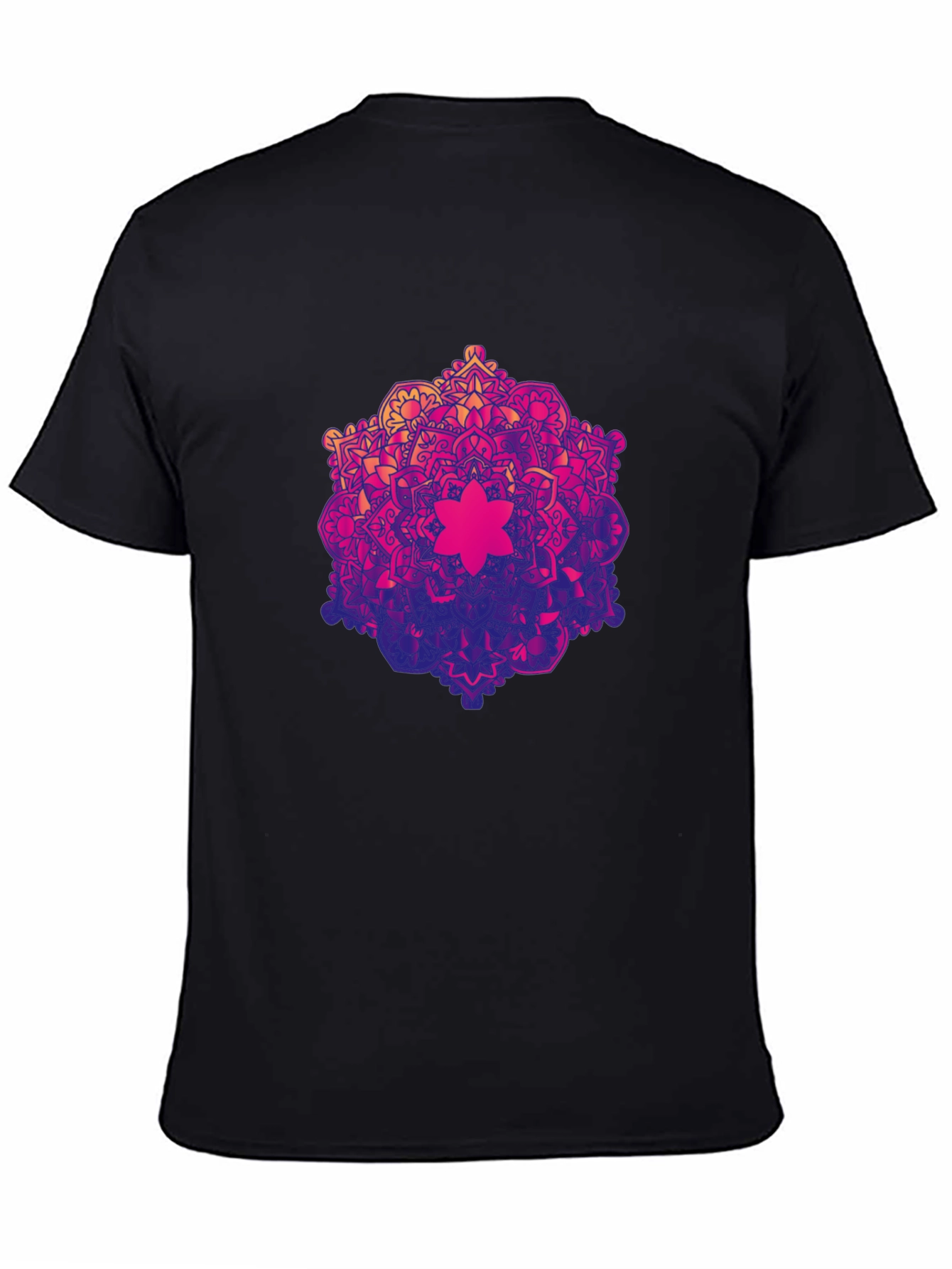 Geometric Mandala Graphic Tee - Stylish & Unique Design