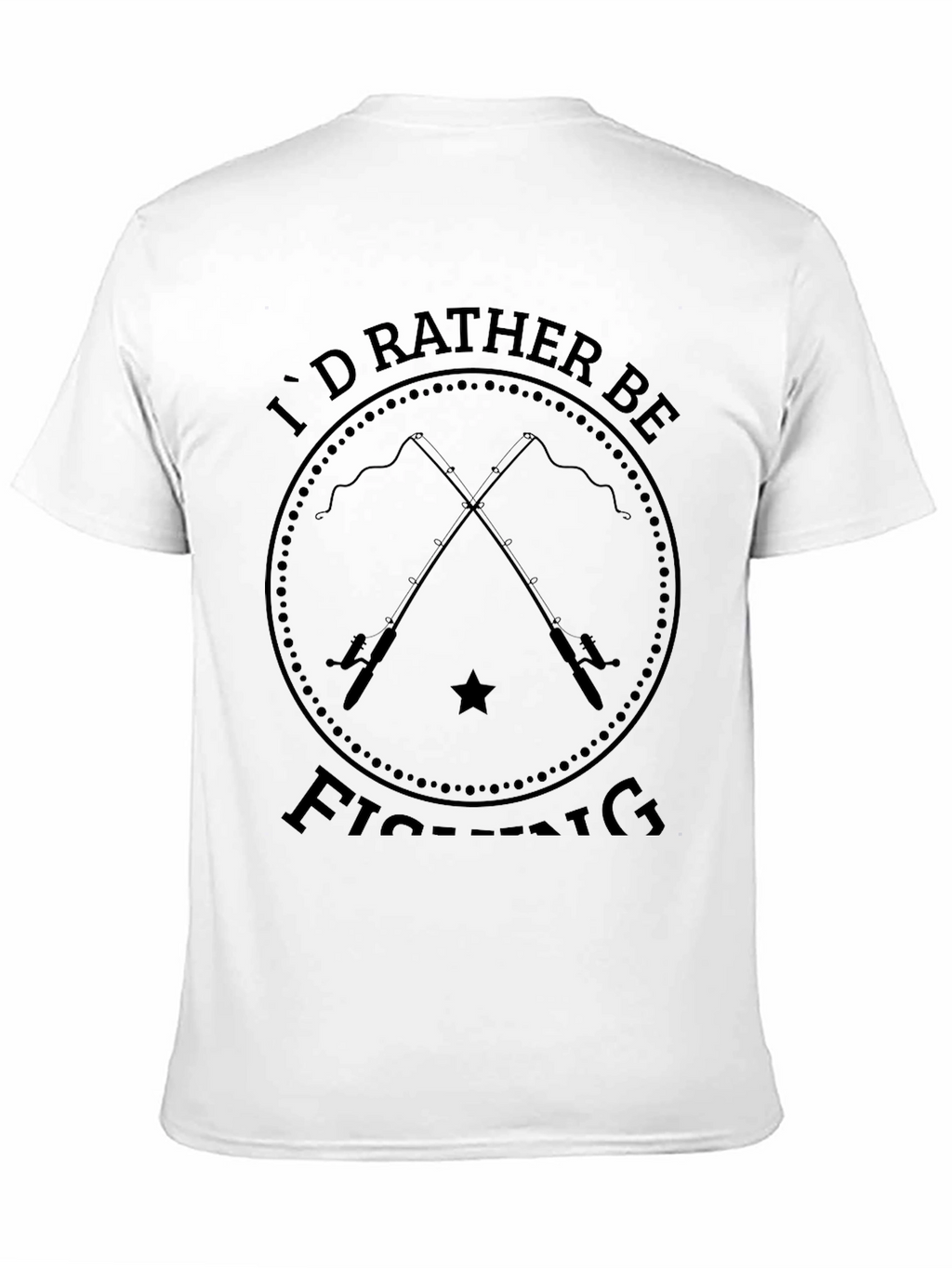 Id Rather Be Fishing Graphic T-Shirt
