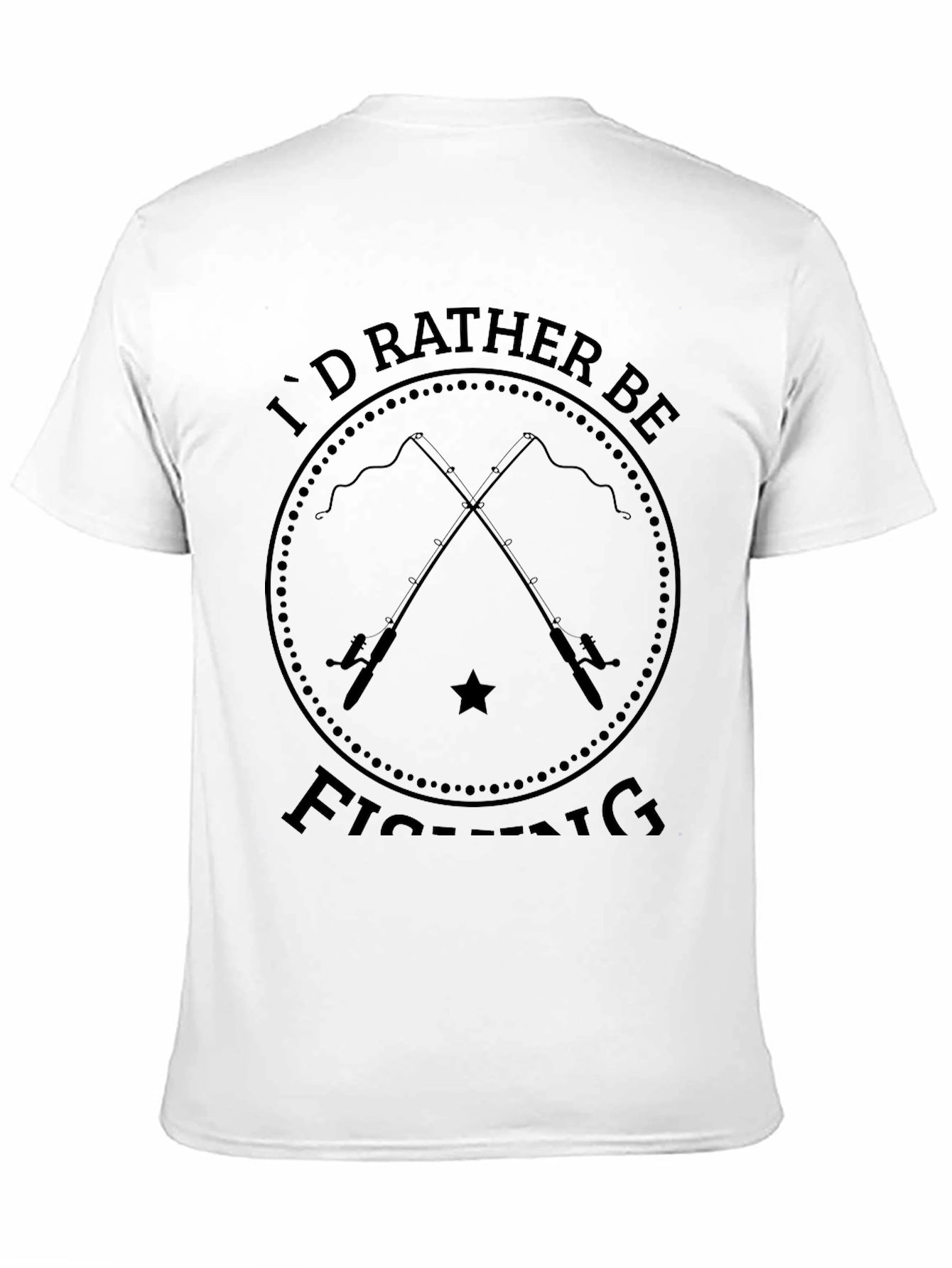 Id Rather Be Fishing Graphic T-Shirt