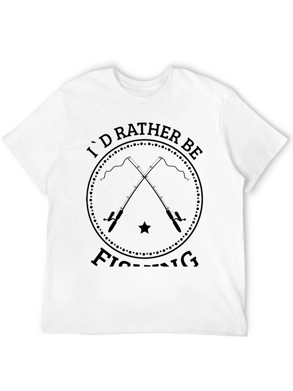 Id Rather Be Fishing Graphic T-Shirt