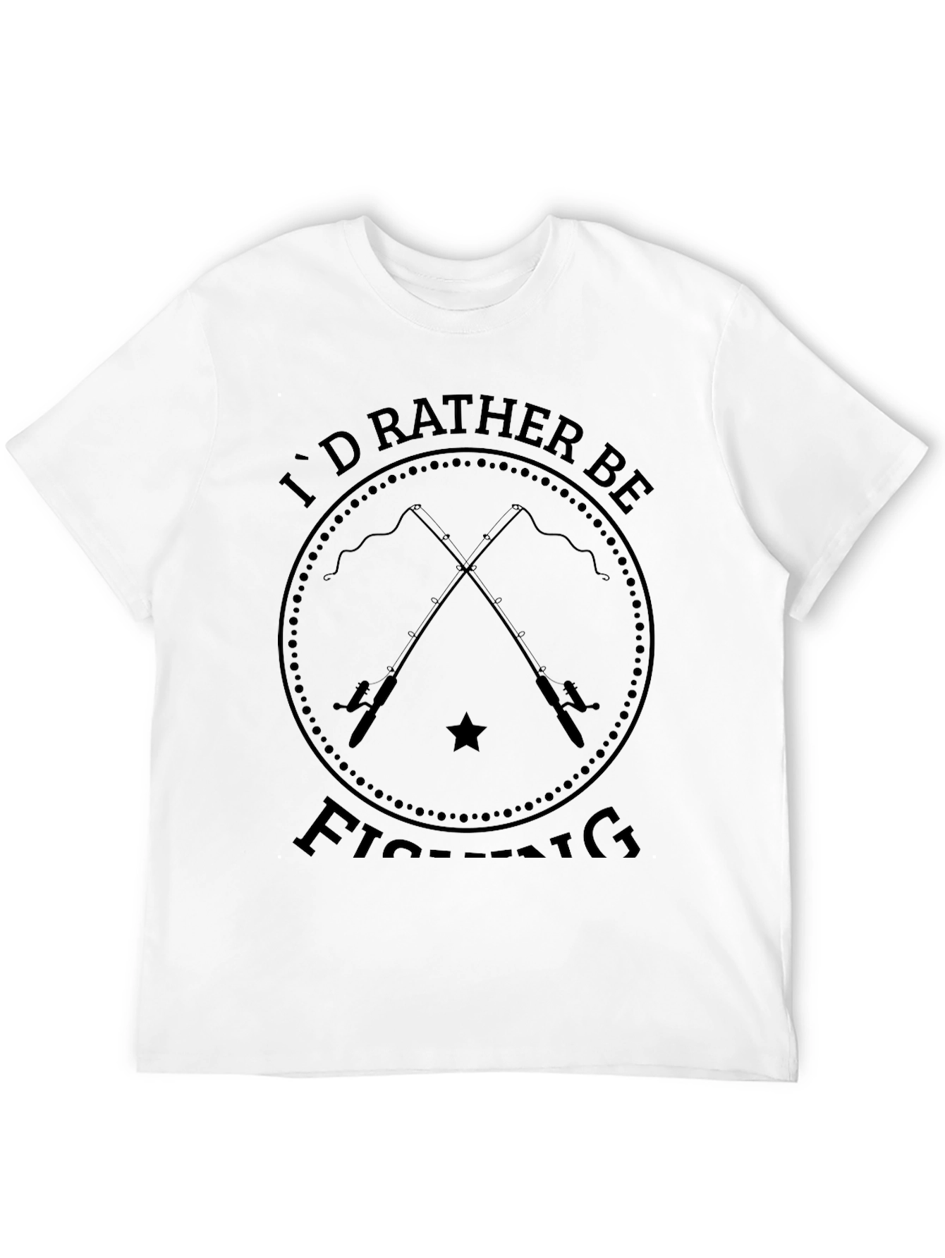 Id Rather Be Fishing Graphic T-Shirt