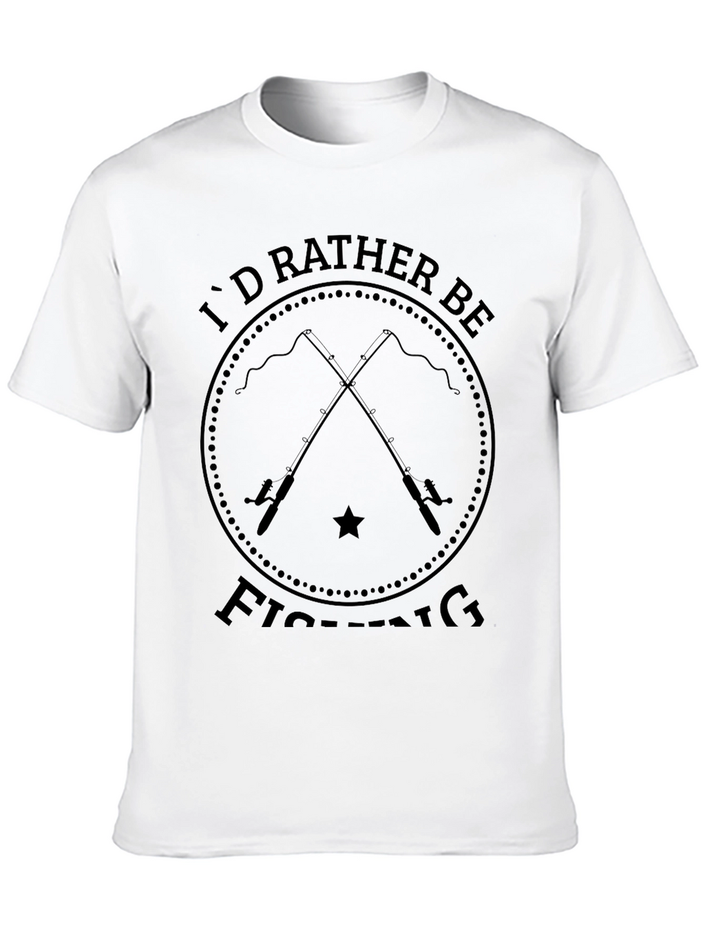 Id Rather Be Fishing Graphic T-Shirt