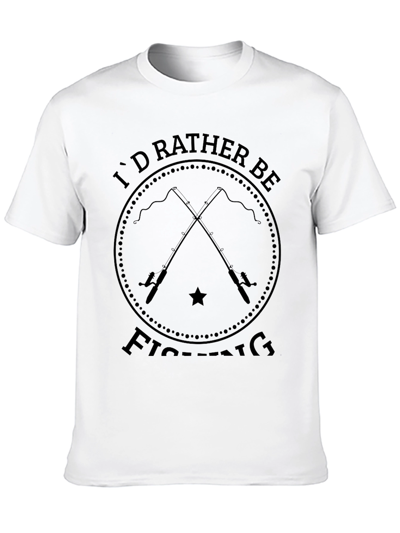 Id Rather Be Fishing Graphic T-Shirt