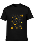 Halloween Graphic Tee - Black Shirt