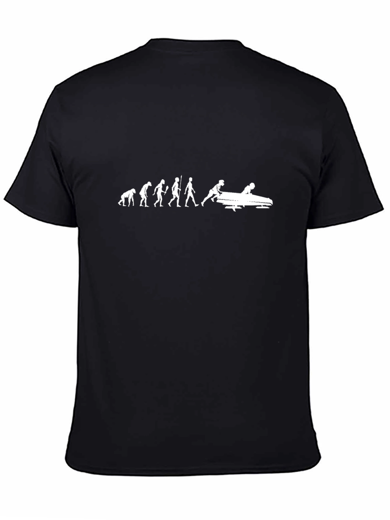 Evolution of Bobsleigh Funny T-Shirt