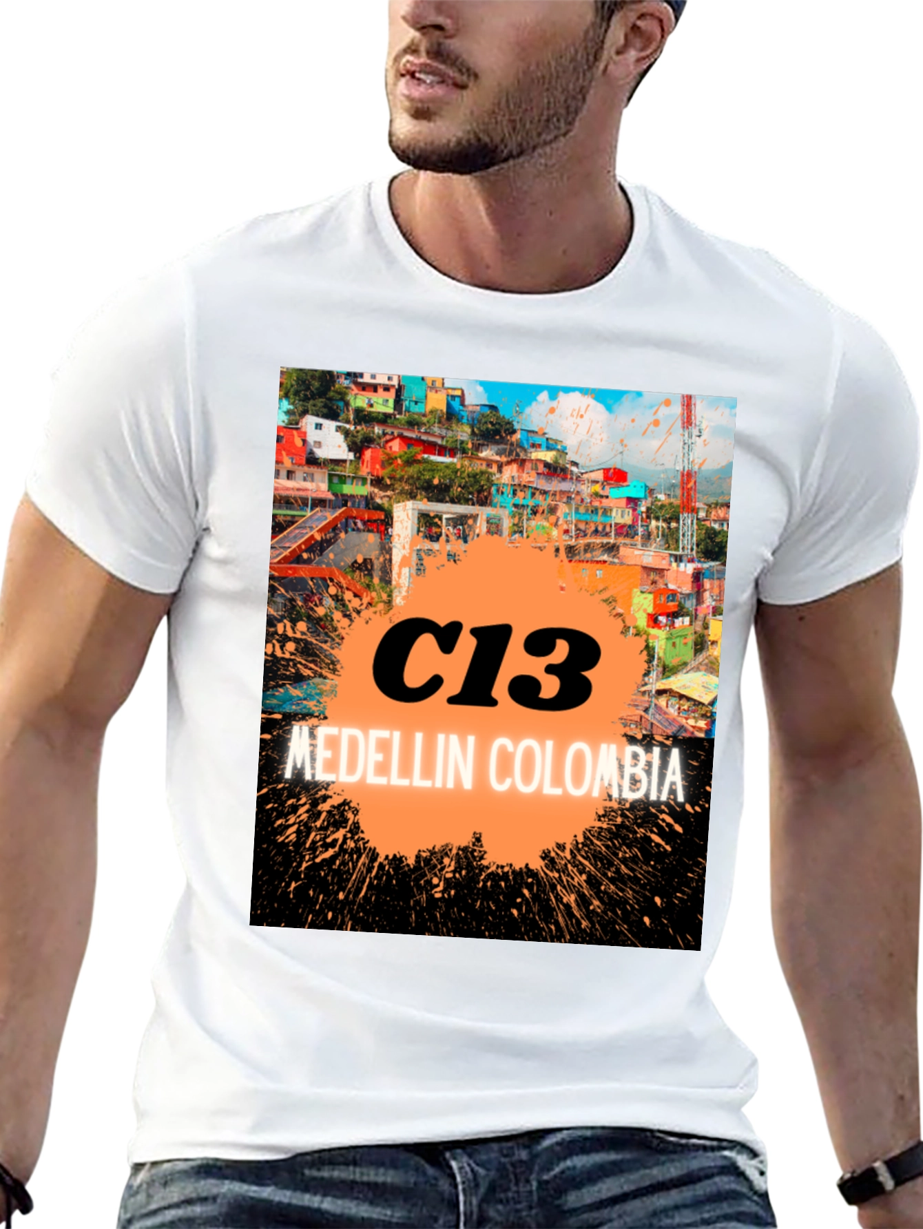 Medellin Colombia C13 Graphic T-Shirt