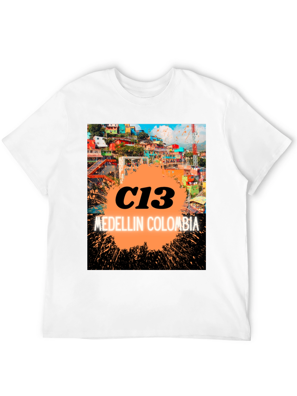 Medellin Colombia C13 Graphic T-Shirt
