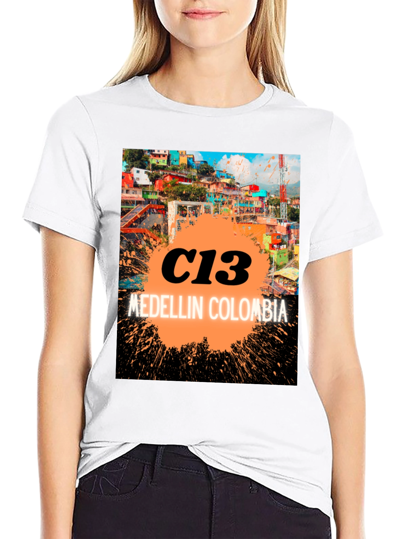 Medellin Colombia C13 Graphic T-Shirt