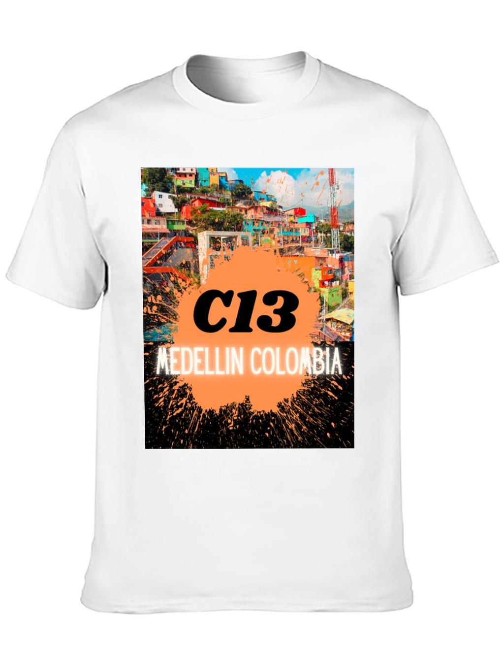 Medellin Colombia C13 Graphic T-Shirt