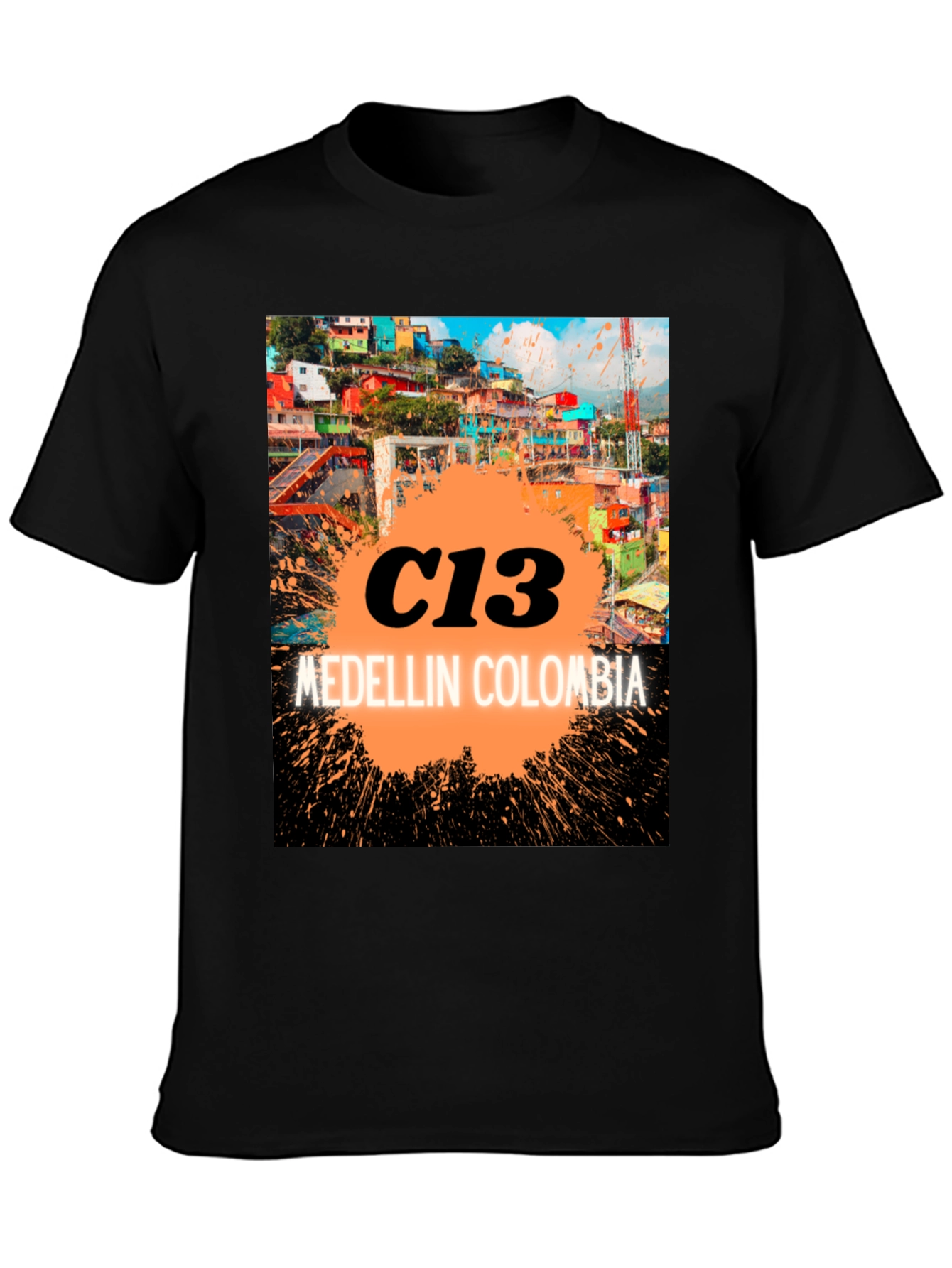 Medellin Colombia C13 Graphic T-Shirt
