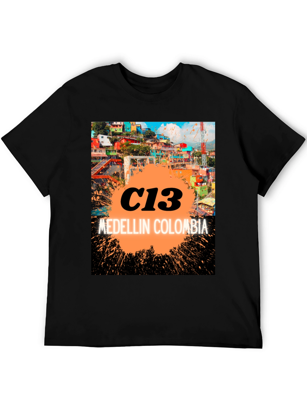 Medellin Colombia C13 Graphic T-Shirt