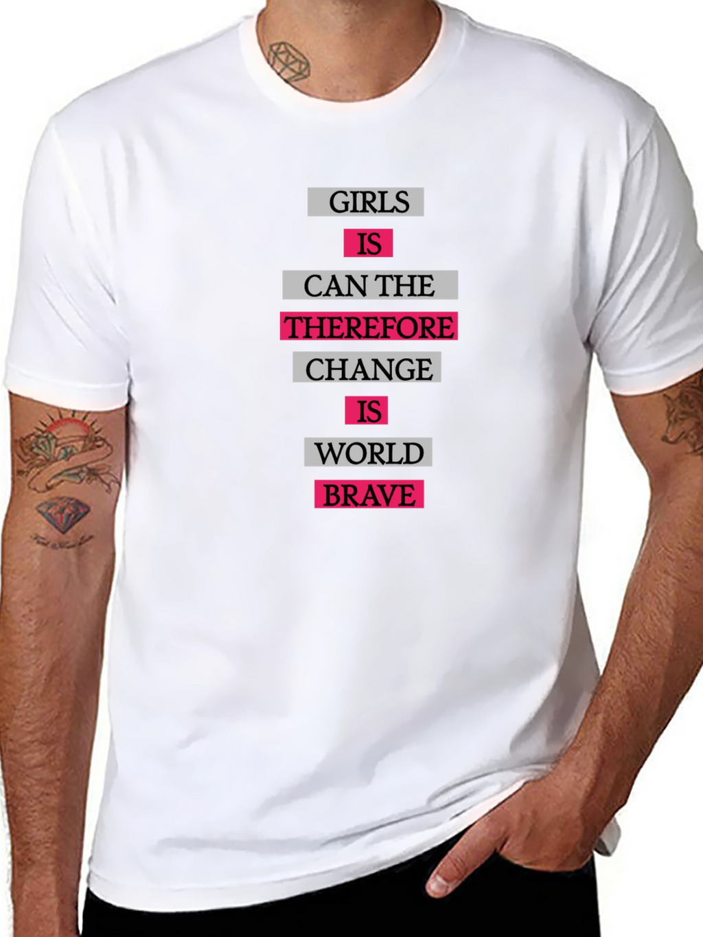 Girls Can Change The World T-Shirt