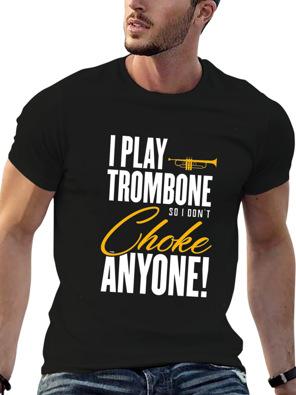Trombone Player Humor T-Shirt
