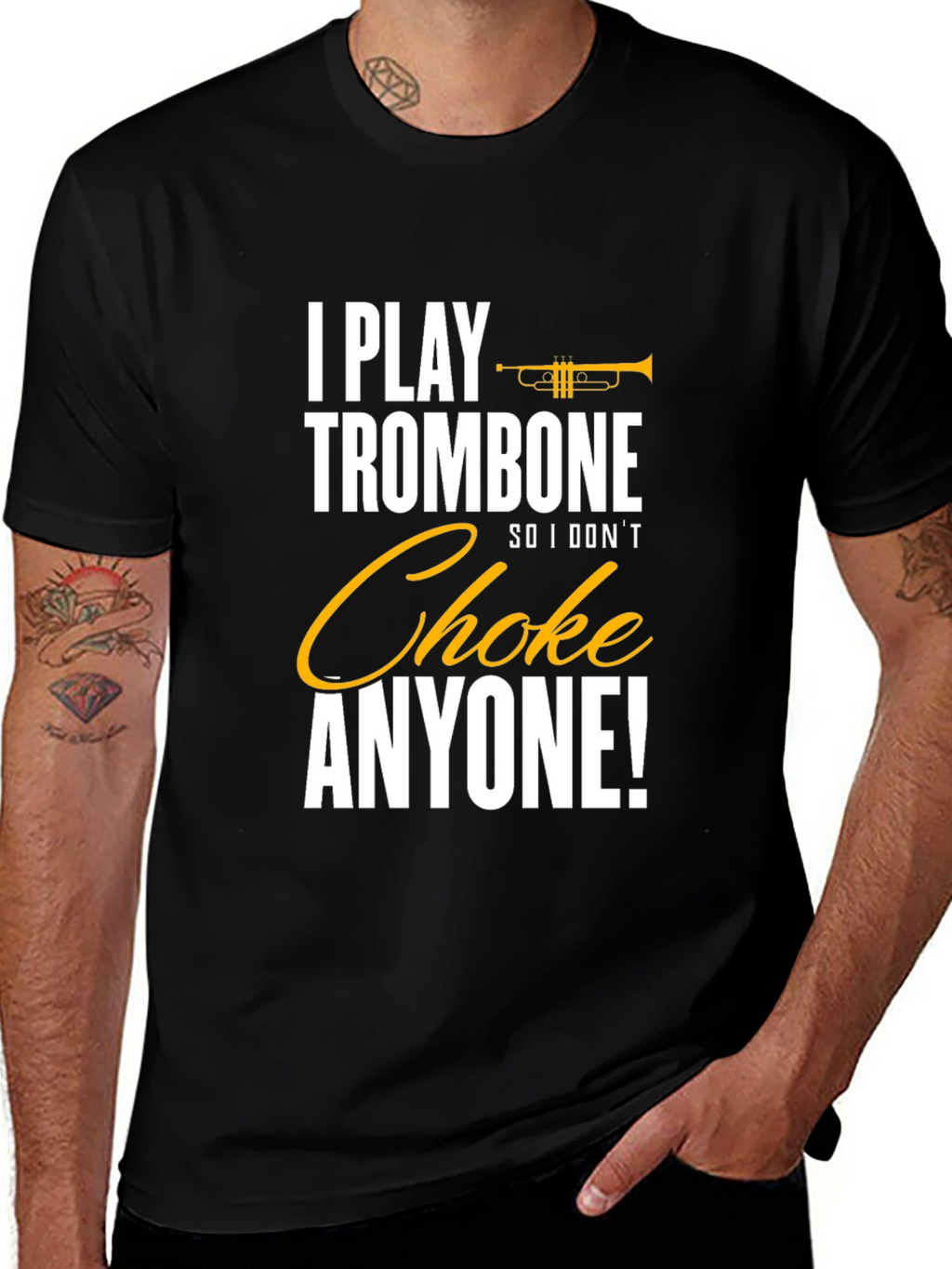 Trombone Player Humor T-Shirt