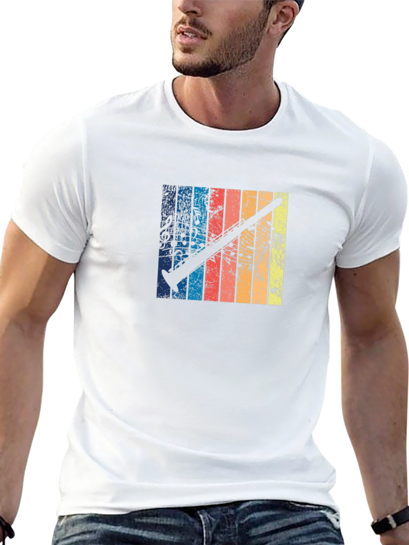 Retro Clarinet Music T-Shirt