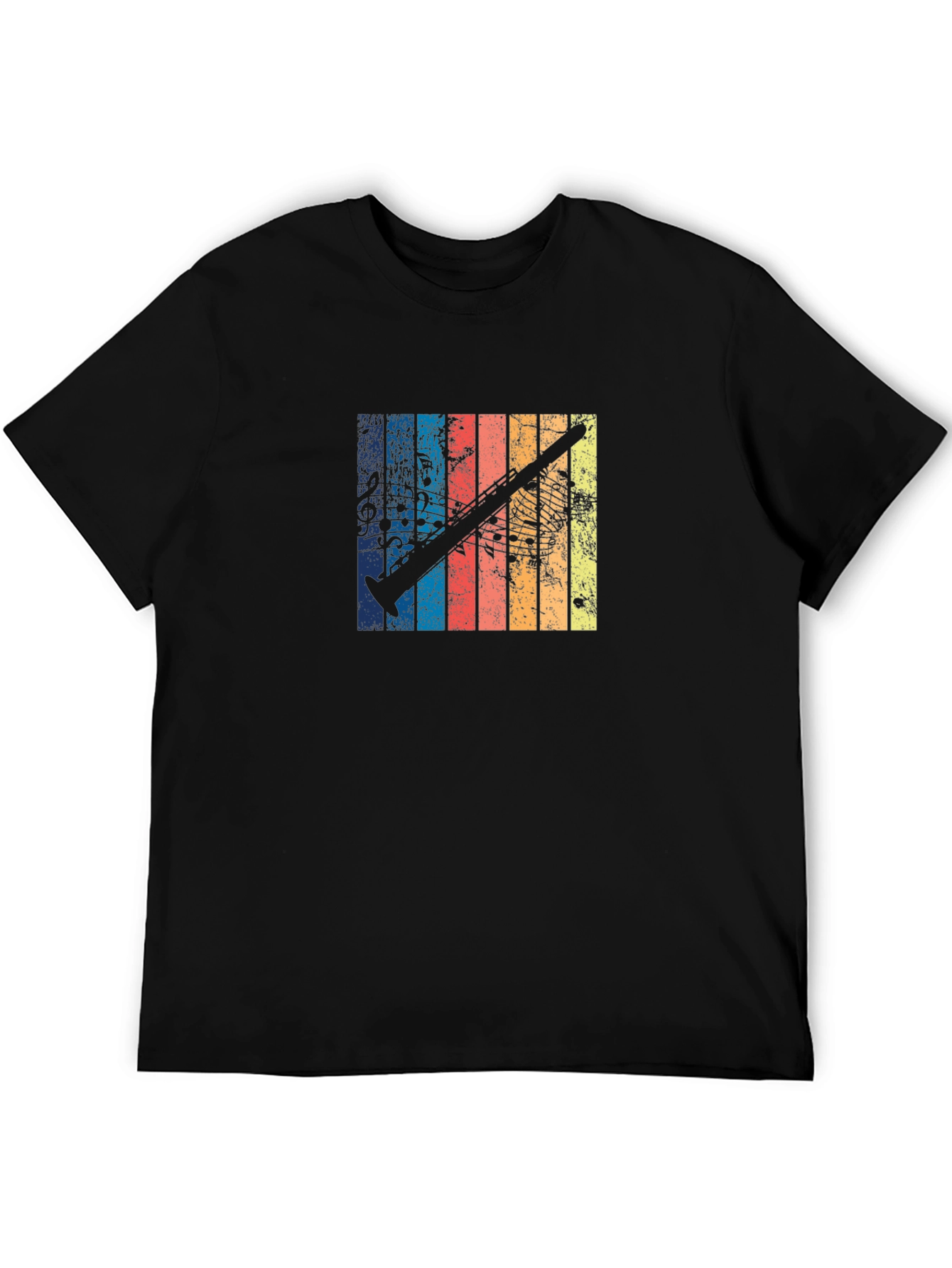 Retro Clarinet Music T-Shirt