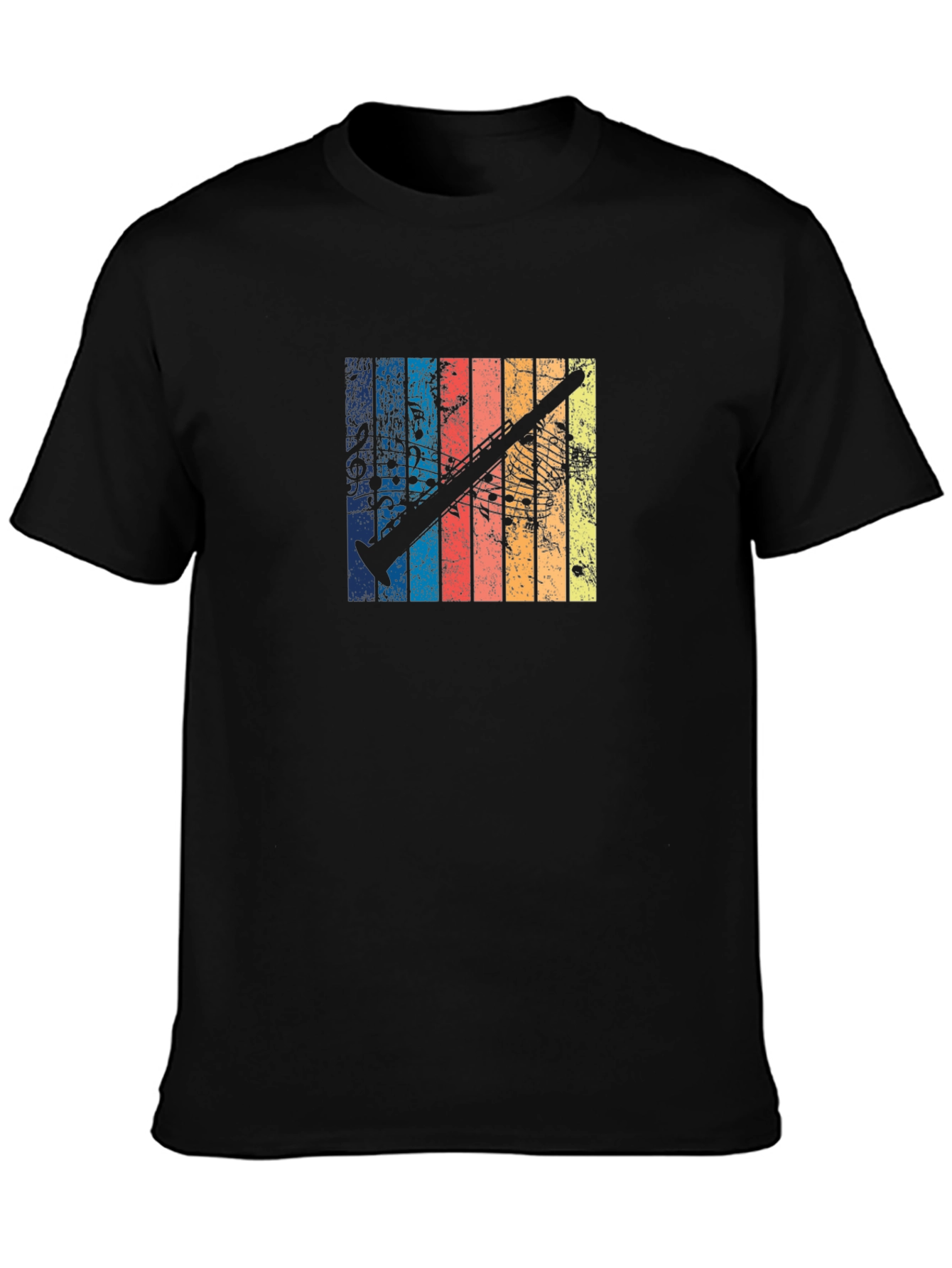 Retro Clarinet Music T-Shirt