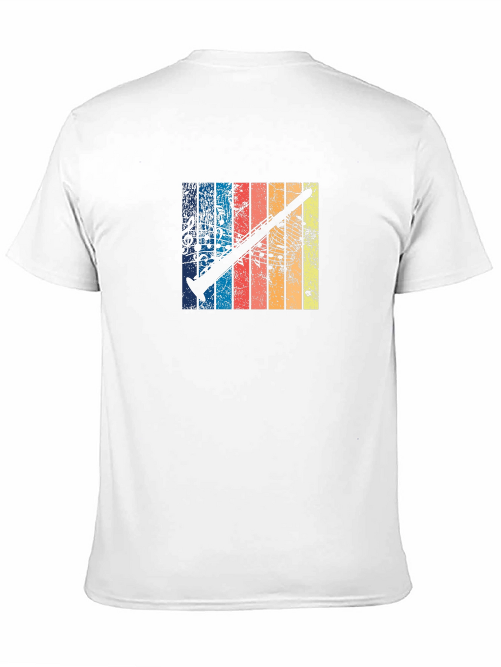 Retro Clarinet Music T-Shirt