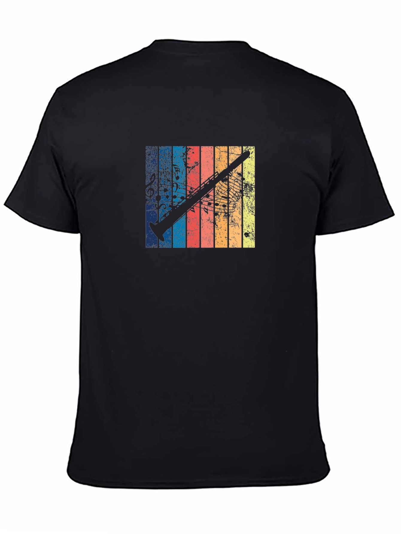 Retro Clarinet Music T-Shirt