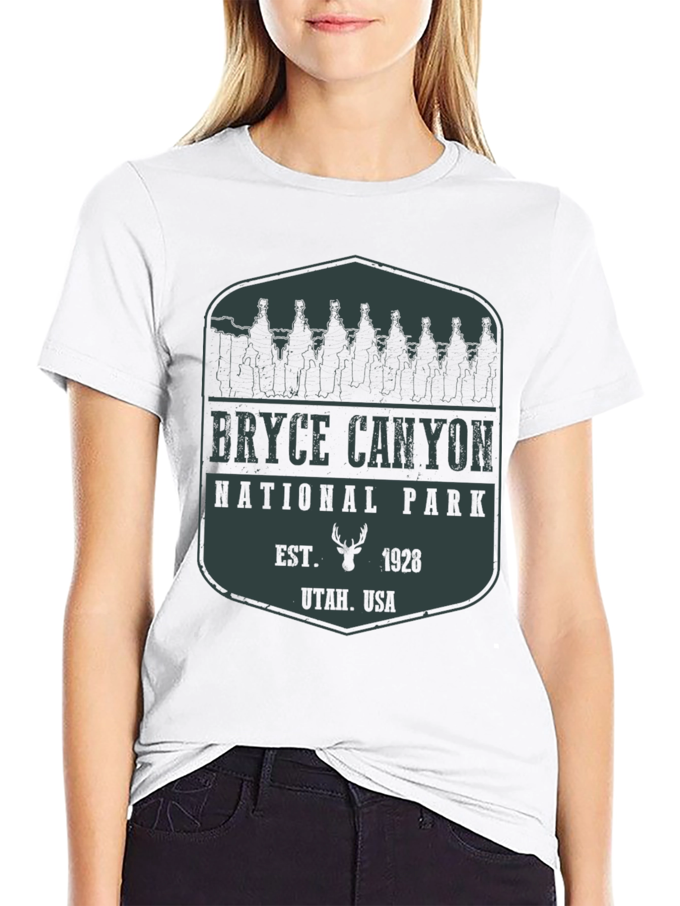 Bryce Canyon National Park Black Graphic Tee