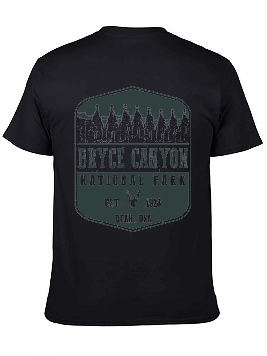 Bryce Canyon National Park Black Graphic Tee