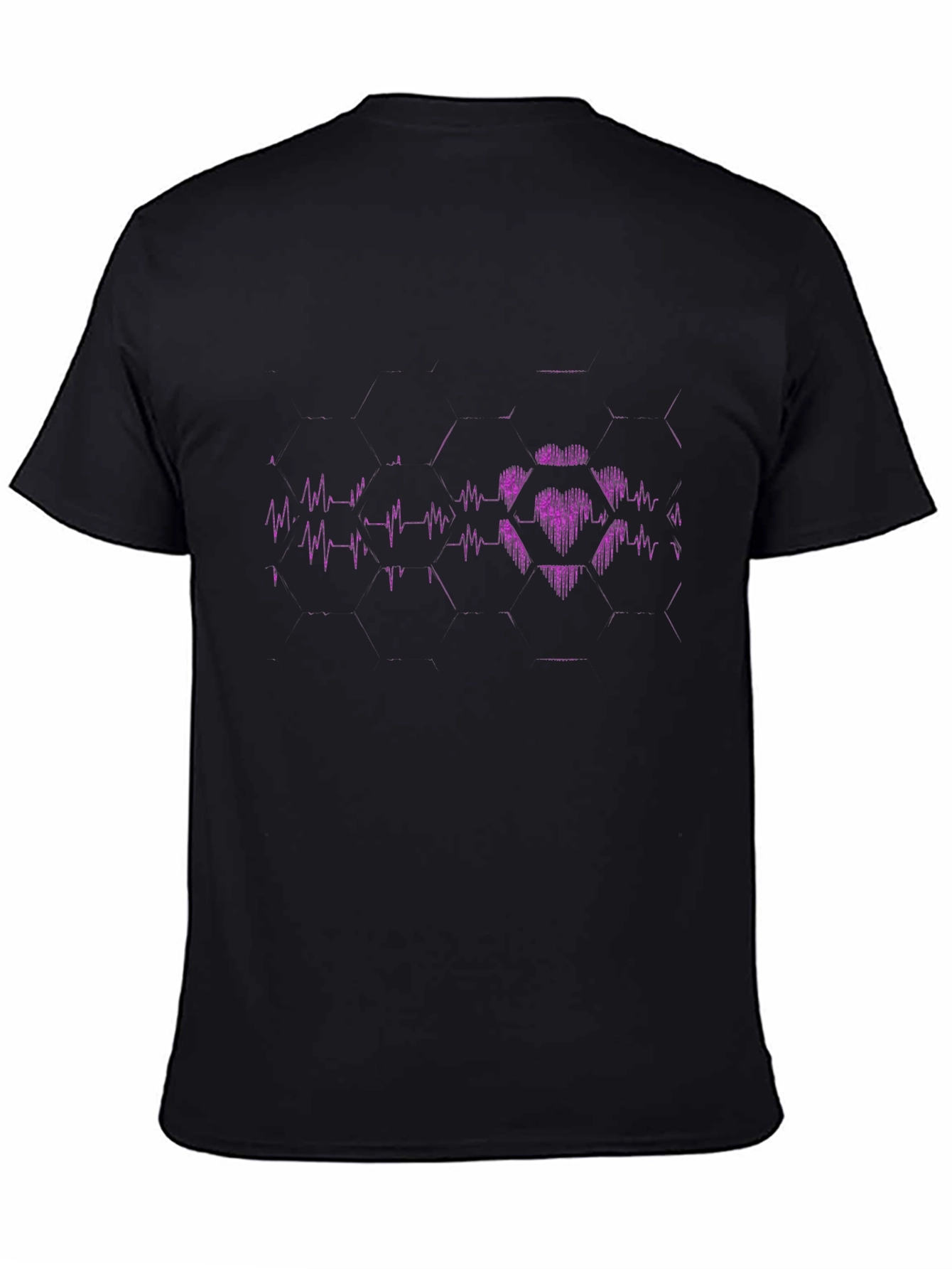 Heartbeat Graphic Tee - Cool Design