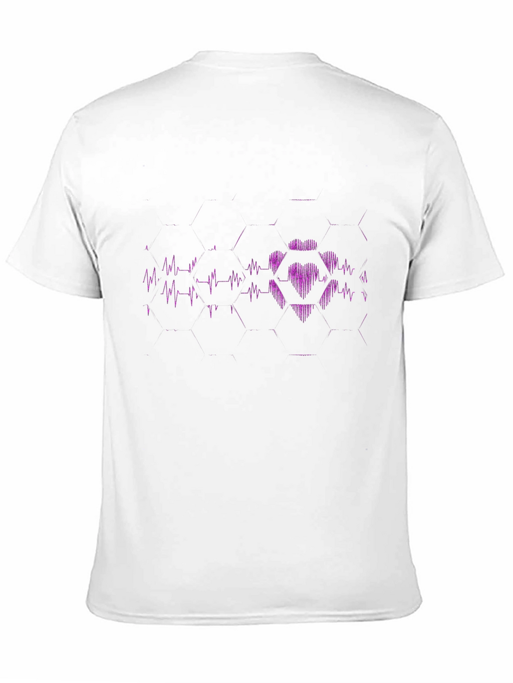 Heartbeat Graphic Tee - Cool Design